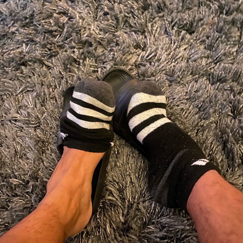 Used adidas socks no returns